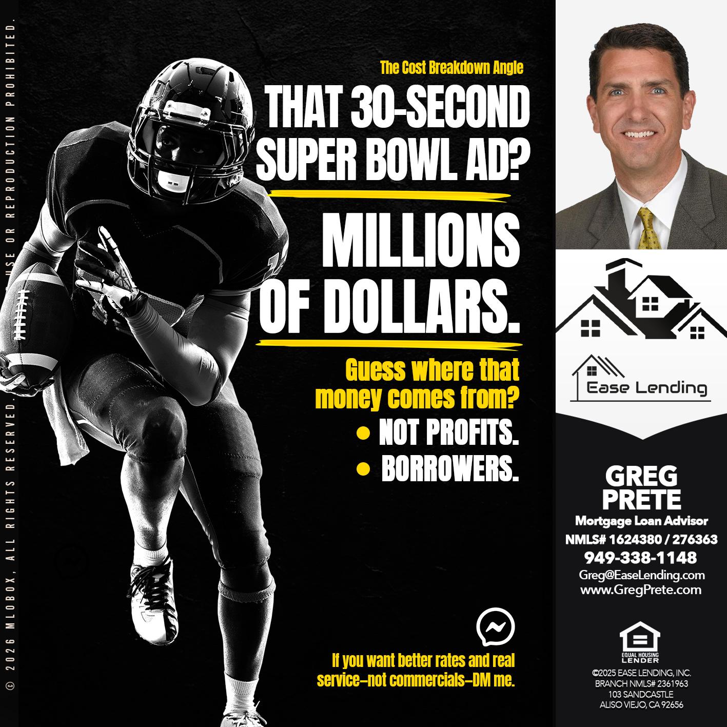 that 30 second - Greg Prete -Licensed Loan Advisor