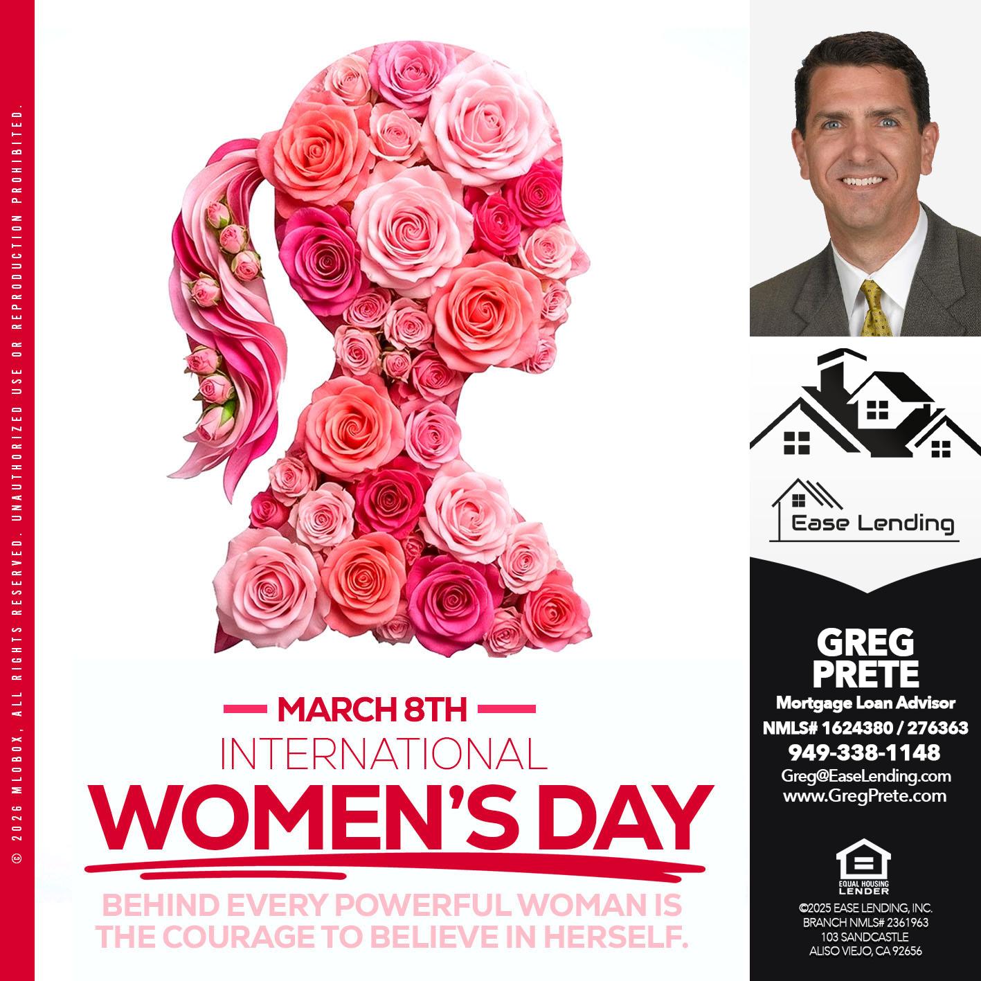 march 8th - Greg Prete -Licensed Loan Advisor