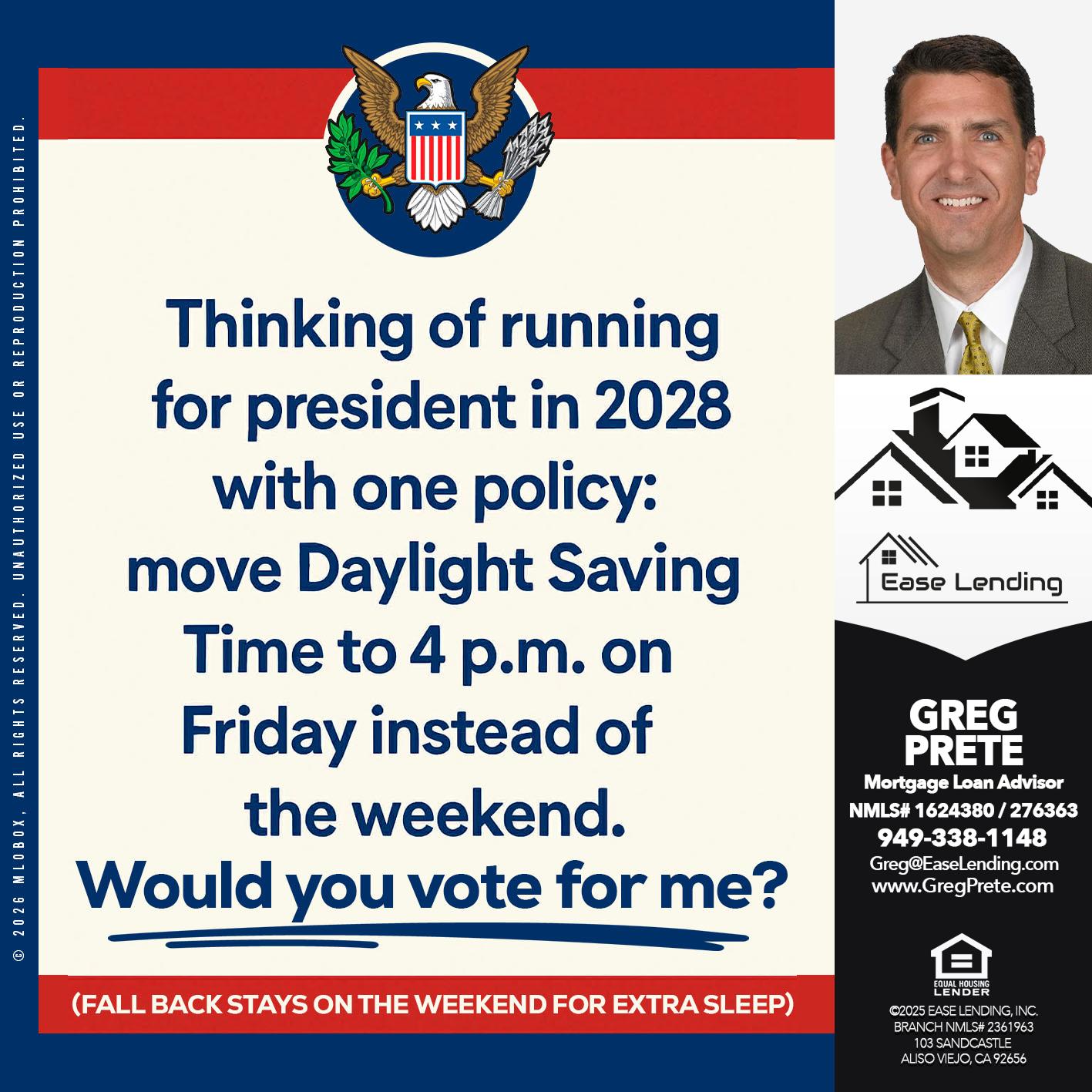 thinking on running - Greg Prete -Licensed Loan Advisor